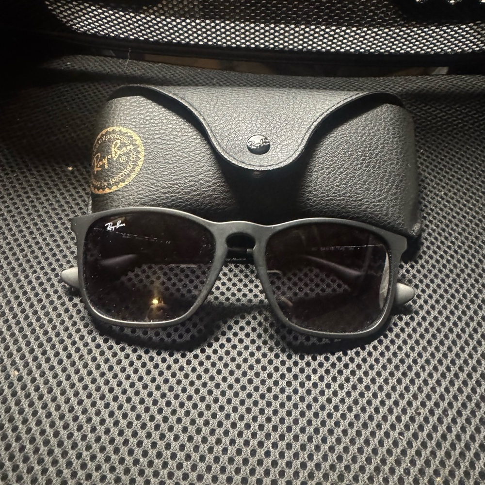 Ray-Ban Black Sunglasses with Case